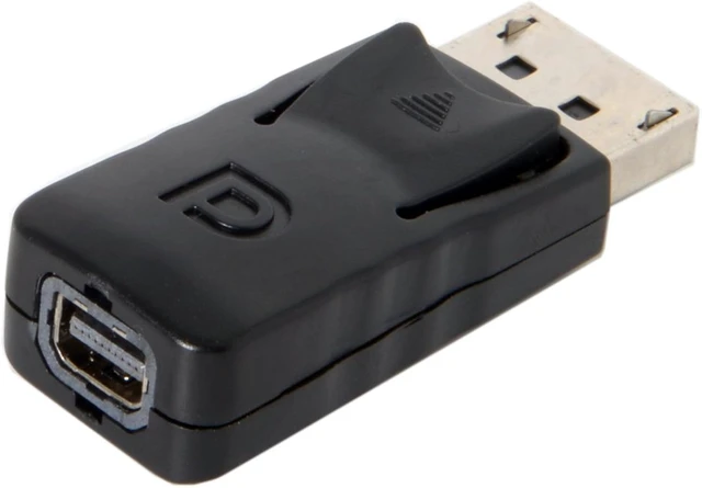 Alt view image 7 of 7 - chenyang Mini DisplayPort to DisplayPort(Mini DP to DP) Adapter DisplayPort to Mini DisplayPort Converter for PC Laptop TV Monitor