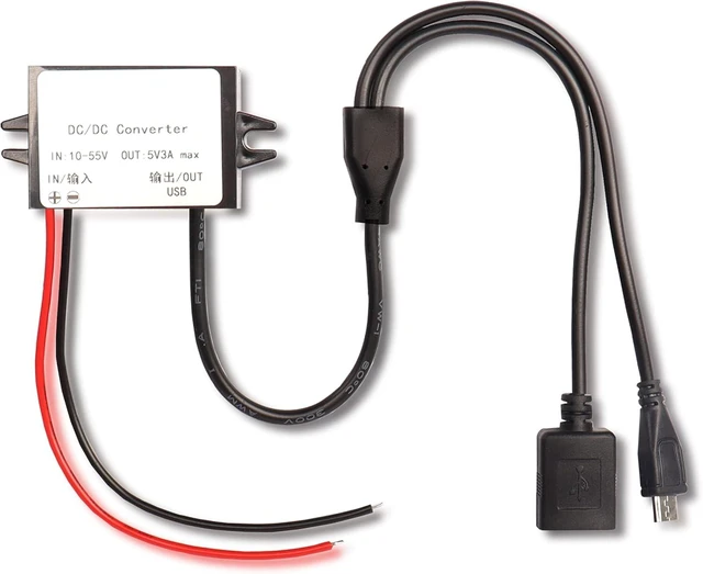 Main image of XMSJSIY 12V 36V 48V to 5V USB Step-Down Converter DC Buck Module Adapter