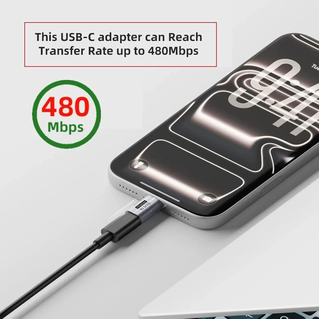 Alt view image 3 of 7 - cablecc 5pcs Type-C 5.1K Resistor PD Function Blocker Male to USB-C Female Extension with DC5V Protect Adapter Only for Power Charge