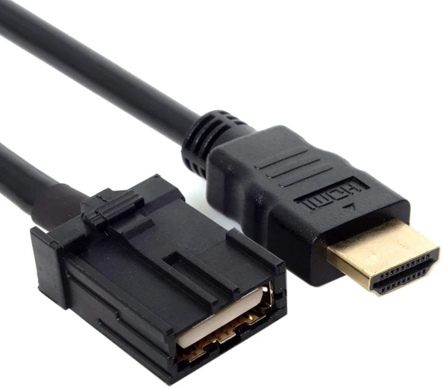 Alt view image 5 of 7 - cablecc High Speed HDMI 1.4 Type E Male to Type A Male Video Audio Cable 1.5M Automotive Connection System Grade Connector