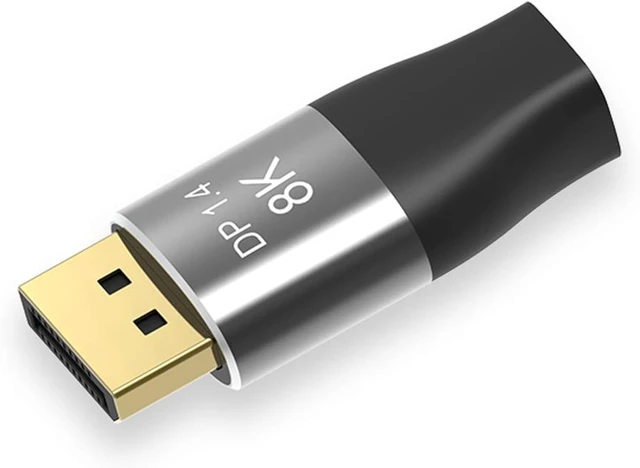 Alt view image 6 of 7 - chenyang Mini DisplayPort to DisplayPort(Mini DP to DP) Adapter DisplayPort to Mini DisplayPort Converter for PC Laptop TV Monitor