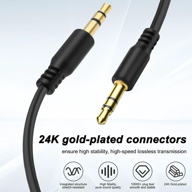 Alt view image 3 of 7 - XMSJSIY 3.5mm TRS 1 to 5 Y Splitter Stereo Audio Extension Cable