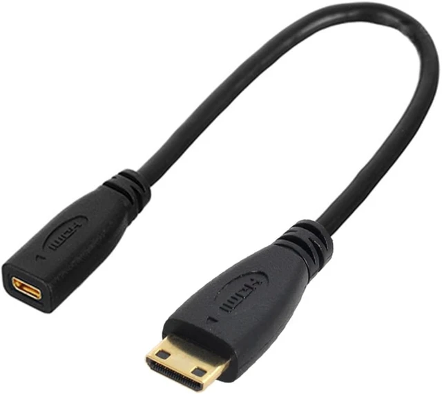 Alt view image 7 of 7 - chenyang Type D Micro HDMI Socket Female to Type-C Mini HDMI 1.4 Male Convertor Adapter: Electronics