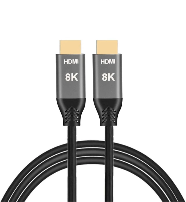 Alt view image 7 of 7 - chenyang CY 8K Ultra HD High Speed 48Gpbs HDMI Cable 6.5ft 8K 60hz 4K 120hz with Audio & Ethernet