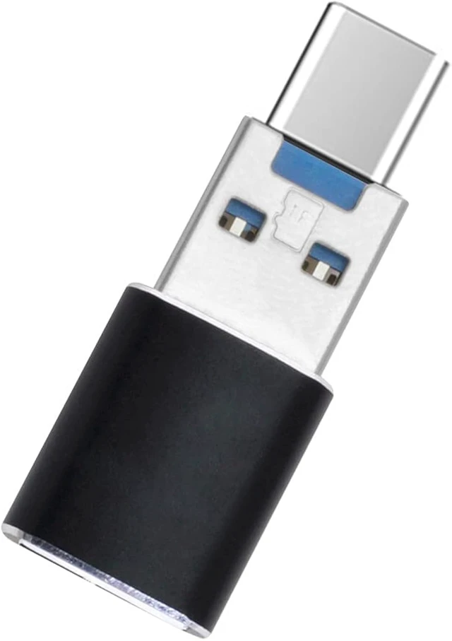 Alt view image 2 of 7 - cablecc USB 3.0 to Micro SD SDXC TF Card Reader with Micro Type-C USB-C OTG Adapter for Tablet/Cell Phone
