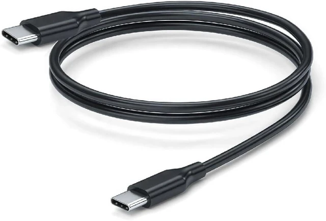Main image of cablecc USB-C Male to Male Cable, Ultra-Fine Flexable OD 3.0mm 10Gbps Data 65W PD Charging 4K Video Output for VR AR Glasses NS Handheld Console 2M
