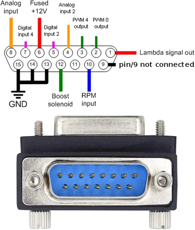 Alt view image 5 of 7 - cablecc 15pin DB Connector DSUB RS232 D-subminiature Male Nut to Female Screw Up 90 Degree Angled Extension Adapter