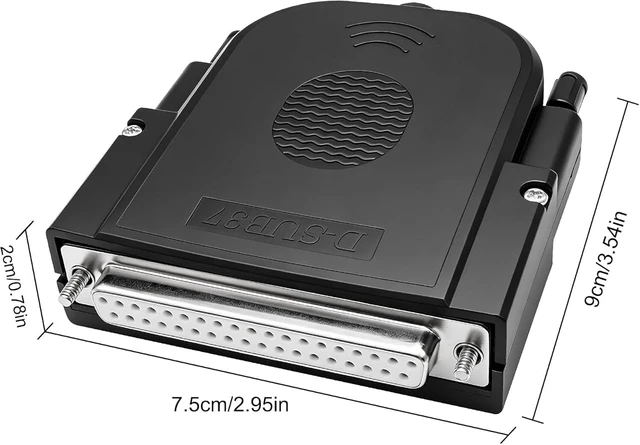 Alt view image 2 of 7 - XMSJSIY DB37 Female Solderless Breakout D-SUB 37 Pin Serial Adapter