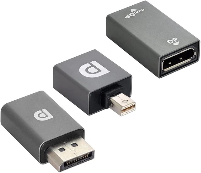 Main image of chenyang Mini DP DisplayPort to DP DisplayPort Male Female Ultra-HD UHD Extension Adapter for Video PC Laptop TV 1.2 4K 60hz 3pcs/Set