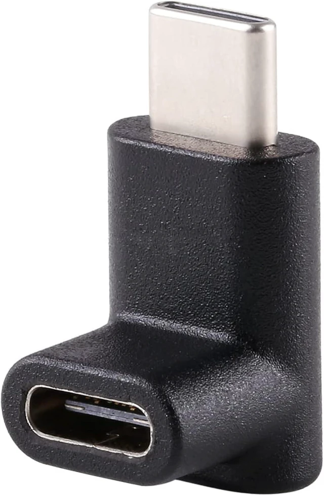 Main image of chenyang CY USB C Connector,USB 3.1 Type-C Male to Female 90 Degree UP Down Angled Extension Adapter for Laptop & Tablet & Mobile Phone