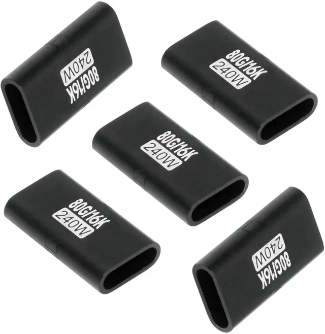 Main image of chenyang 5 Pack USB C Coupler,USB C Female to Female 16K@60Hz 80Gbps Data Transfer,PD 240W Fast Charging Extension Adapter