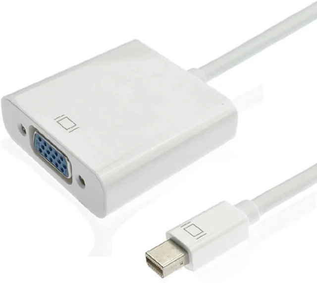 Alt view image 7 of 7 - chenyang Mini Displayport DP to VGA Adapter Cable 1080P 60HZ for Laptop Monitor Projector