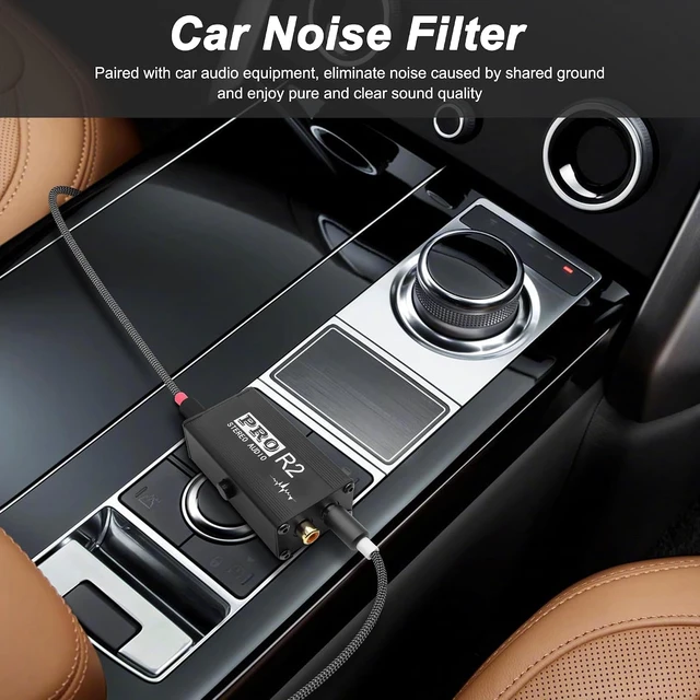 Alt view image 5 of 7 - XMSJSIY RCA Noise Filter for Car Audio Ground Loop Isolator 2 Channel