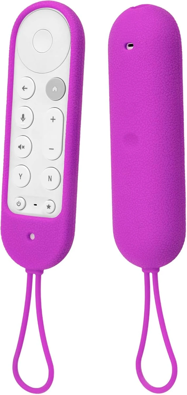Alt view image 5 of 7 - Protective Silicone Case for Google TV Streamer 4K Voice Remote 2024