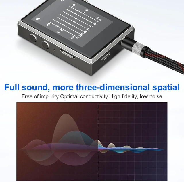 Alt view image 6 of 7 - XMSJSIY 4.4mm to Dual XLR 3 Pin Balance Female Headphone Audio Splitter