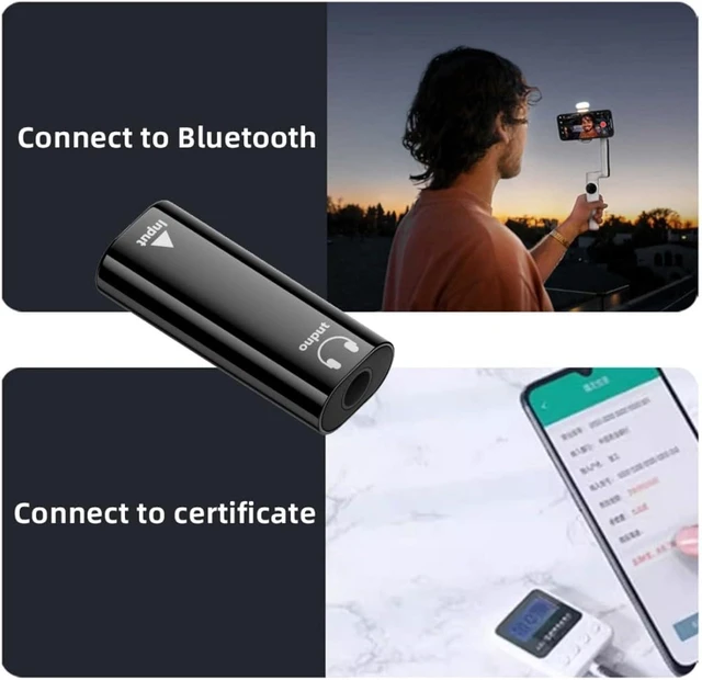 Alt view image 7 of 7 - chenyang 2 Pack USB C to 3.5mm Headphone Plug/Jack Adapter Support Hi-Res 16bits 48KHz HiFi Sound Quality with DAC Chip