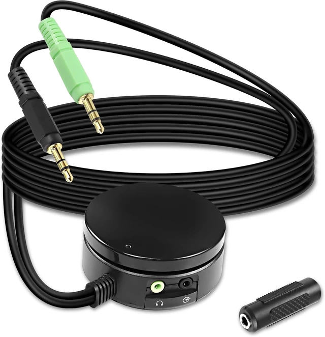 Main image of XMSJSIY Computer Speakers Headphones Audio Switch Volume Control Converter