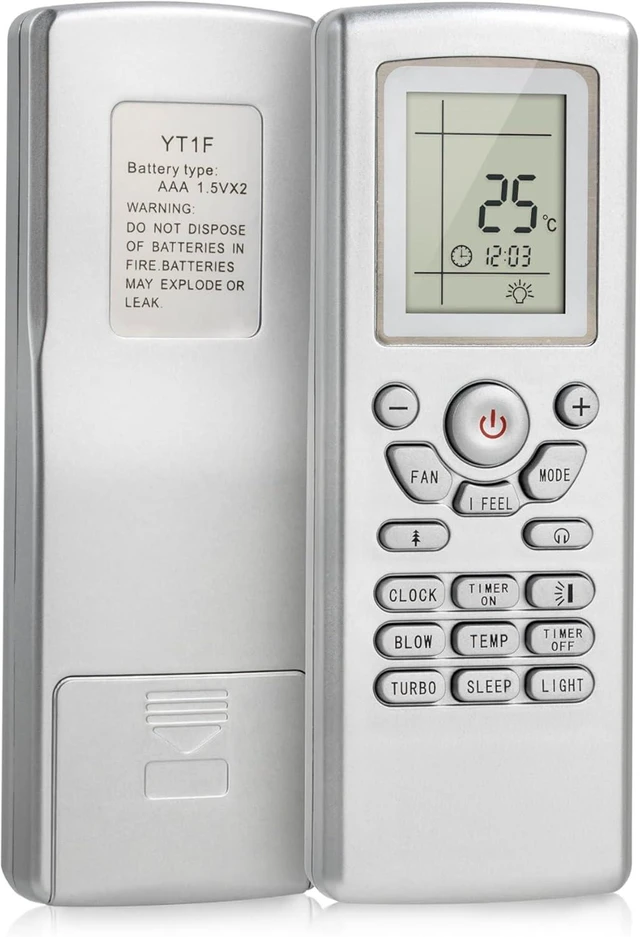 Main image of Replaced Remote YT1F for Gree YT1FF YT1F1 YT1F2 YT1F3 YT1F4 Air Conditioner