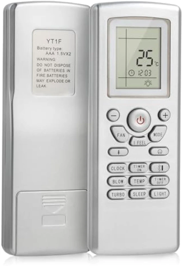 Alt view image 7 of 7 - Replaced Remote YT1F for Gree YT1FF YT1F1 YT1F2 YT1F3 YT1F4 Air Conditioner