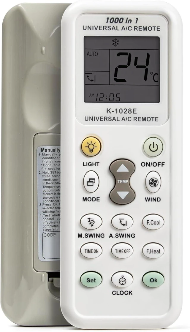 Main image of Universal Air Conditioner Remote Control 1000 IN 1 for Most Brand AC Unit