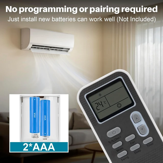 Alt view image 2 of 7 - DG11J1-61 Replacement Remote Compatible with LG Portable Air Conditioner