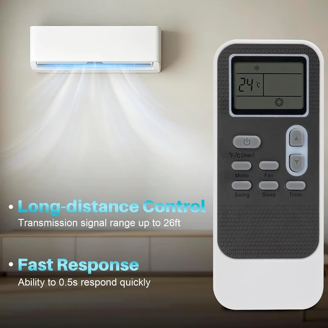 Alt view image 4 of 7 - DG11J1-61 Replacement Remote Compatible with LG Portable Air Conditioner