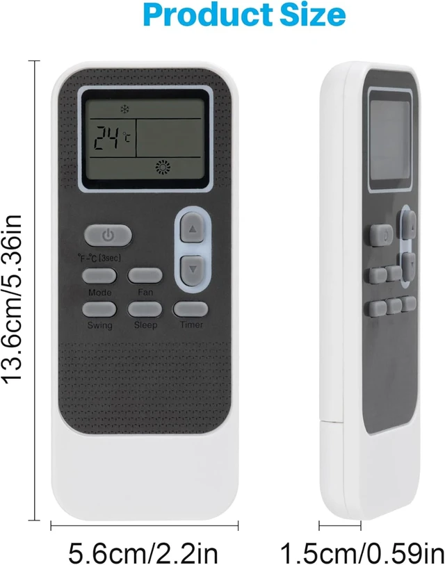Alt view image 6 of 7 - DG11J1-61 Replacement Remote Compatible with LG Portable Air Conditioner