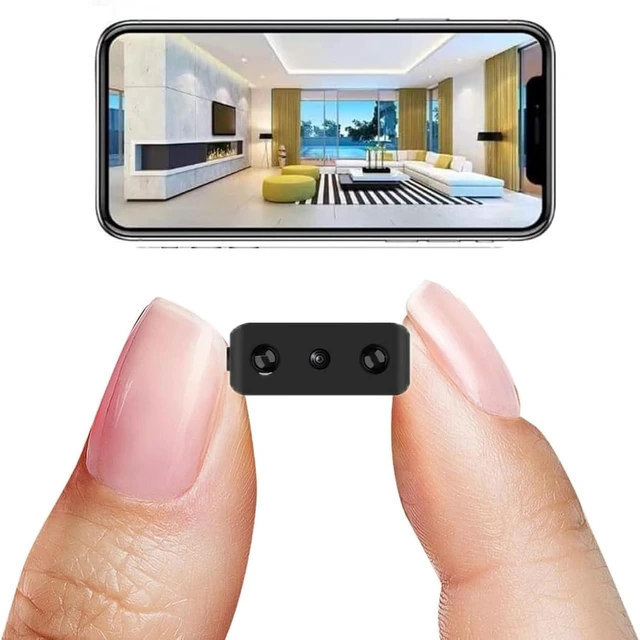Main image of Mini Indoor Security Camera Wireless Home Upgraded Small Outdoor Cameras 1080P Micro Nanny Cam Motion Detection Wide Angle Cloud & SD Storage Night Vision No Need WiFi Camaras for House Security