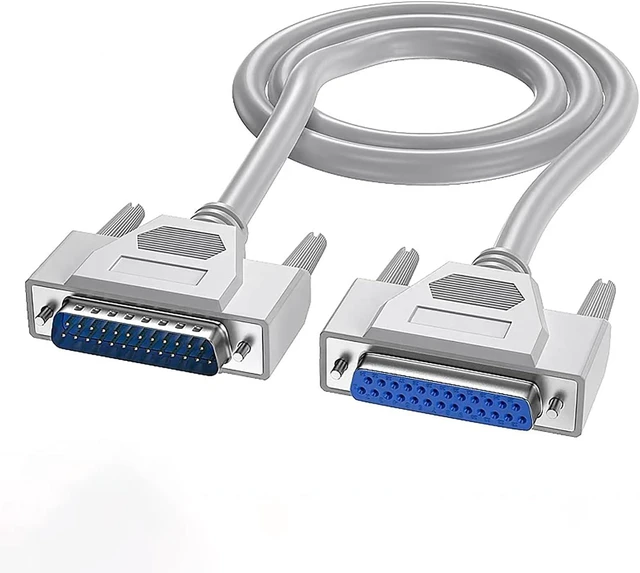 Main image of DB25 25 Pin Serial Port Cable Male/Female RS232 1.5m