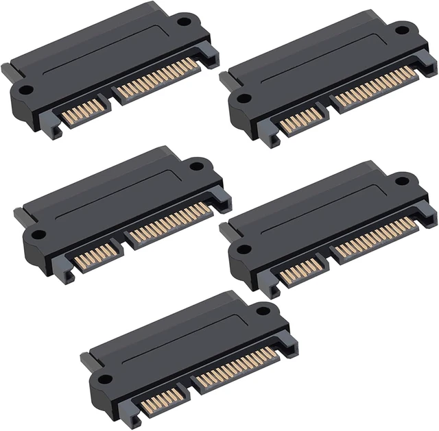 Main image of SFF 8482 SAS to SATA Adapter Cable 7 Pin Data 15 Pin Power5