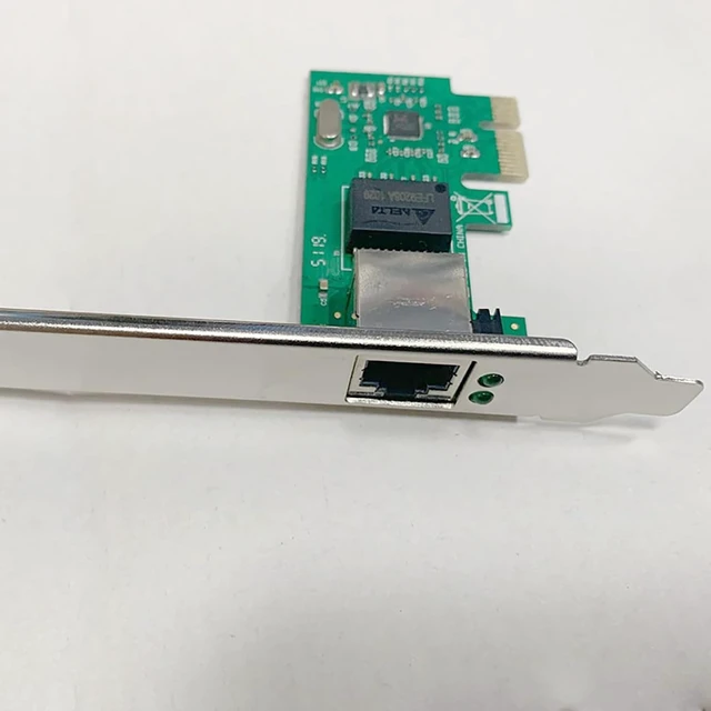Alt view image 6 of 7 - PCIe X1 to RJ45 Gigabit Ethernet Network Card 1000Mbps Wired LAN Adapter for Desktop PC Compatible with Wins XP Vista 7