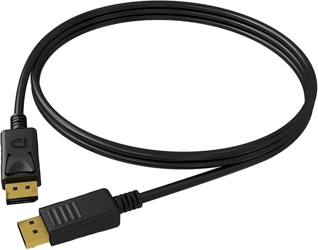 Alt view image 7 of 7 - DP 1.2 Cable Male to Male 4K DP Monitor Cable for PC Graphics Card Gaming Display High Speed Video Connection (DP1.2 Version 4K,3M)