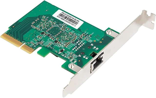 Alt view image 7 of 7 - PCIe X4 to 10G RJ45 Ethernet Network Card for Desktop and Server, PCI Express 2.0 x4 10G/5G/2.5G/1G/100M RJ45 Adapter 10 Gigabit LAN NIC with Jumbo Frame & Link Aggregation Support