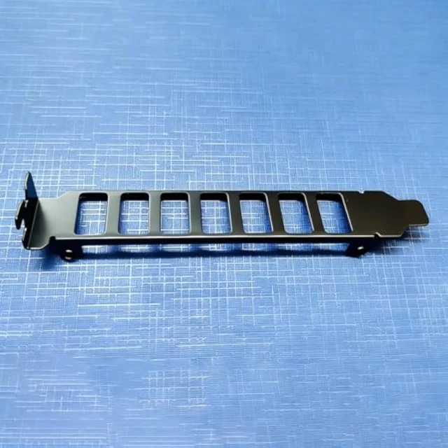Alt view image 6 of 6 - USB 3.0 Expansion Slot Bracket Adapter 7 Port Full Height Metal PCI Case Mount for Desktop PC