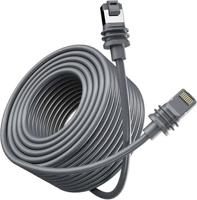 Main image of Replacement Cable for Star Gen3 V3 Satellite System, Compatible with Link V3 Rectangular Dish, 8P8C Plug, Outdoor Pure Copper Network Patch Cable (196.85, Inches)
