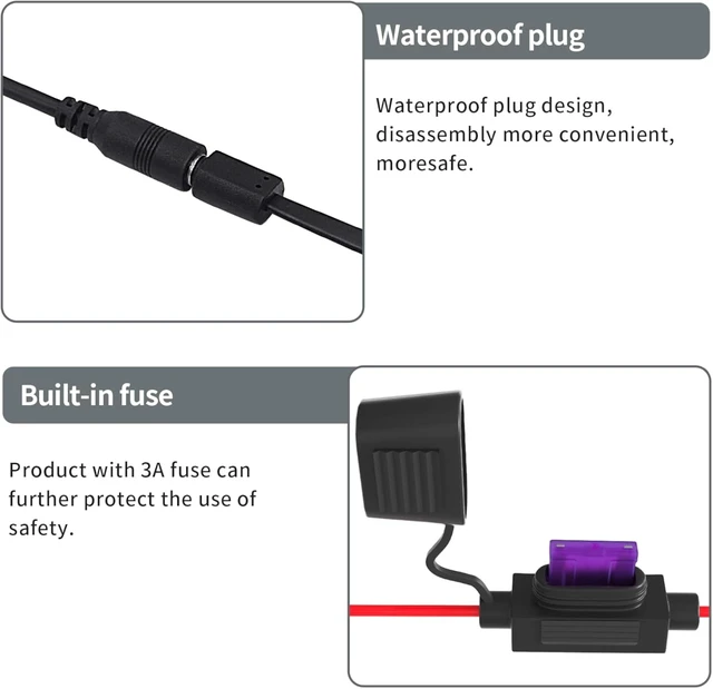 Alt view image 7 of 7 - Heated Motorcycle Handlebar Grips 12V Silicone Wrap with Smart Switch 5-Level Adjustable Temperature, Memory Function, Waterproof, Anti-Slip Hand Warmers for All 12V Motorbikes