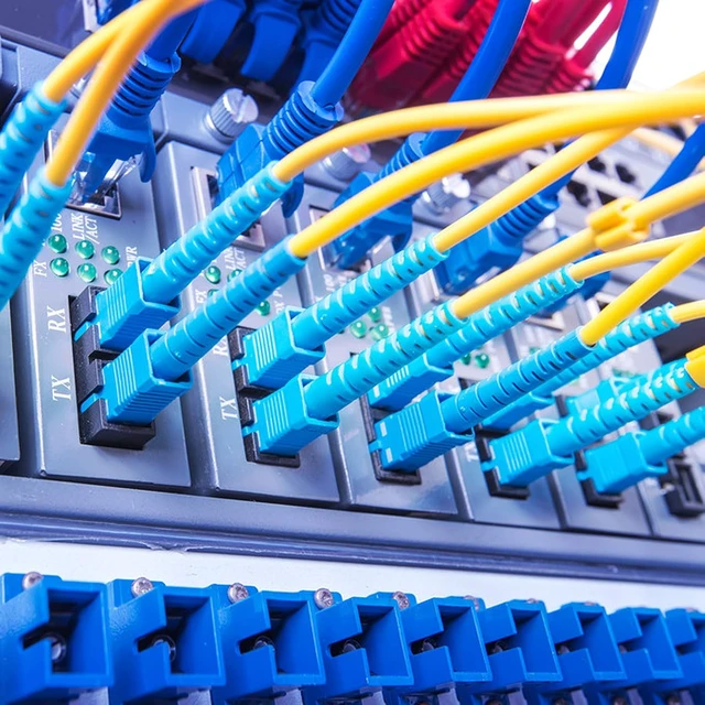 Alt view image 3 of 7 - GELRHONR SC to SC Fiber Optic Patch Cable,SC/UPC - SC/APC - SM Singlemode Simplex Fiber Optic Jumper Cord with 2 SC to SC UPC and 2 APC Fiber Coupler Flange Adapter Connector 2M-2 Pack