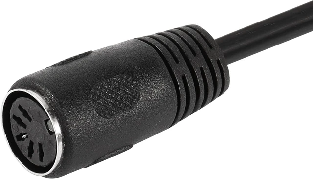 Alt view image 5 of 7 - SinLoon 59inch MIDI Din Extension Cable,MIDI 5-Pin DIN Male to Female Audio MIDI/at Adapter Cable for MIDI Keyboard (Synthesizer, Organ, Electric Piano, MIDI Guitar (D5P M-F,1.5meter)