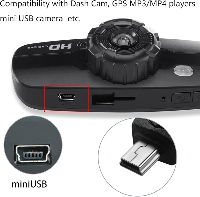 Alt view image 5 of 7 - GELRHONR 3PCS Micro USB to Mini USB Adapter, Micro USB Male to Mini USB 2.0 Female Converter Support 5V/2ACharge & 480MbpsData Sync for MP3 Player, Dash Cam, Digital Camera(Micro to Mini)