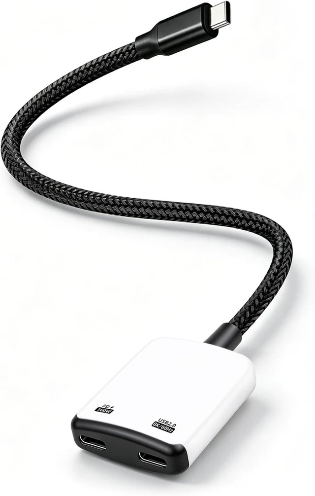Main image of GELRHONR USBC to AR Glasses Adapter,8K@60Hz,PD 100W Charging for Handheld