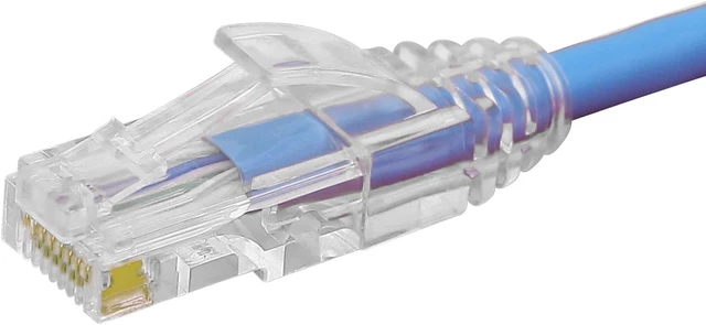 Alt view image 6 of 7 - GELRHONR 100 Pcs RJ45 CAT6 Strain Relief Boots Connector for Standard CAT6 CAT6A Ethernet Cable LAN Cable Connector Boot Cover for Various Diameter LAN Cable-Clear