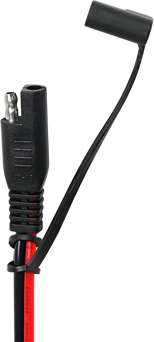 Alt view image 6 of 7 - SinLoon 16AWG 2-Way Splitter,SAE Connector,1 to 2 SAE Connector Power Charger Adapter for Motorcycle Automotive(60cm)