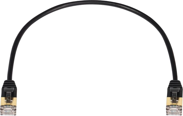 Main image of SinLoon Cat8 Ethernet Cable, High Speed 40Gbps 2000Mhz Network Cord, with Gold Plated Plug SFTP Wires CAT8 RJ45 Connector Gaming LAN Cable,Compatible for Gaming PC PS5 PS4 PS3 Xbox Modem (0.3M/1FT)