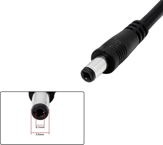 Alt view image 2 of 7 - SinLoon 3.28ft USB 5V to DC 12V Converter Step Up Voltage Converter Power Cable,for Camera, Desk lamp, Speakers, Blue Tooth Headset, and Other 5V Devices.(5.5 x 2.1mm)