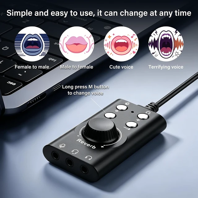 Alt view image 2 of 7 - SinLoon USB Sound Card USBA & USBC to 3.5mm External Stereo Audio Adapter