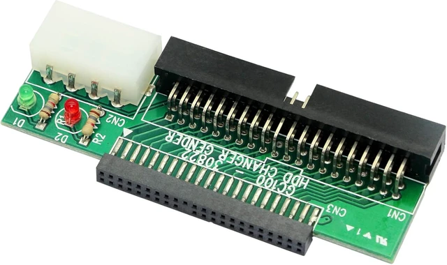 Alt view image 5 of 7 - SinLoon 2.5 to 3.5 IDE Adapter,2.5 Inch 44 Pin Hard Disk Drive Laptop IDE to 40 Pin 3.5 Inch Desktop PC PATA Port Converter Card Adapter(IDE 2.5 to 3.5)