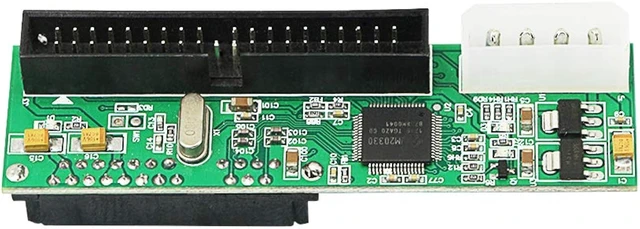 Alt view image 4 of 7 - SinLoon SATA Female to 40 pin Male 3.5 inch IDE Adapter for PC and Mac Computer to SATA Hard Drive Interface Adapter(SATA F/3.5 M Big)