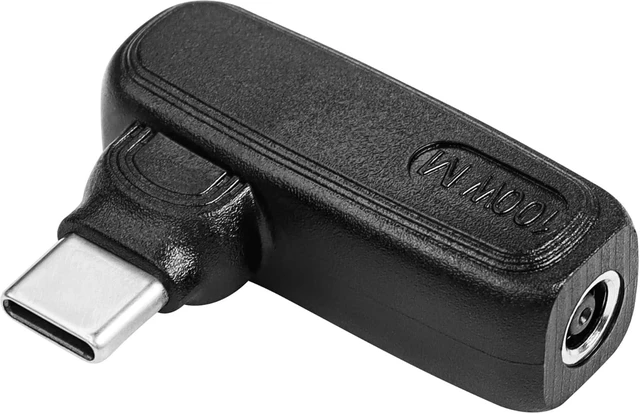 Main image of SinLoon 100W PD DC4506 to Type C Power Charging Adapter DC 4.5mm x 0.6mm Female to USB C Male Connector,Uilt-in with PD Automatic Identification Induction Chip,for Phones,Tablets,Laptops (4506 M)