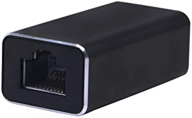 Alt view image 7 of 7 - SinLoon RJ45 LAN Coupler Adapter Surge Thundering Protector Gigabit 1000Mbs Ethernet Extender Connector for Cat7 Cat6 Cat5e Female to Female (Black)