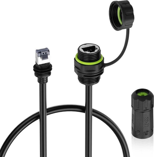 Main image of SinLoon Starlink Ethernet Adapter Gen 3/Mini,RJ45 Coupler,IP68 Waterproof